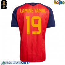 Maglie da calcio Spagna Lamine Yamal #19 Prima Maglia Mondiali 2026  Manica Corta
